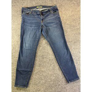 Old Navy womens Pants 22 rock star blue denim jeans